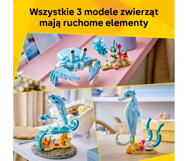 LEGO CREATOR 31385 Zwierzęta morskie: piękny delfin - 1473433 - zdjęcie 5